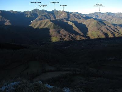 Fresnéu-El Calechón de la L.lampaza-Vaul.léu-Penal.lobal-Los Fuexos