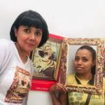 Artista potosina realiza pinturas de animales rescatados Artista potosina realiza pinturas de animales rescatados