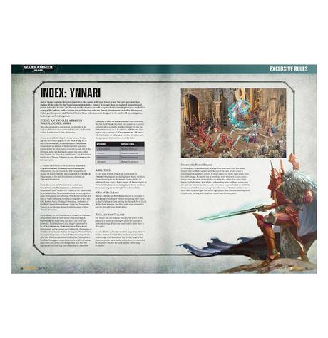 Index Xenos de los Eldar Ynnari filtrado
