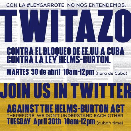 No a la Ley Helms-Burton y a la soberbia del imperio contra Cuba