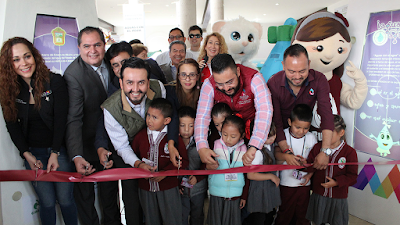 DISFRUTAN  Y APRENDEN NIÑOS MEXIQUENSES EN LA EXPOSICIÓN ITINERANTE “AGUAS CON EL AGUA”