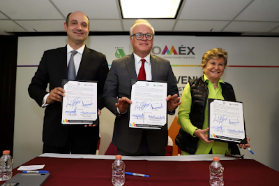 SUSCRIBEN CONVENIO DE COLABORACIÓN JUNTA DE ASISTENCIA PRIVADA Y EL COLEGIO DE NOTARIOS DEL EDOMÉX