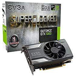 PC Gaming bueno y barato 🎮 Monta un PC Gamer completo EVGA GeForce GTX 1060 SC GAMING, ACX 2.0 (ventilador individual), 6 GB GDDR5, soporte DX12 OSD (PXOC), Tarjeta Grafica 06G-P4-6163-KR