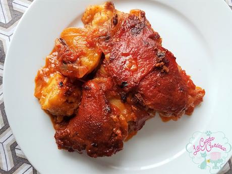 BACALAO A LAS TORRES DE MEIRÁS  (CONDESA DE PARDO BAZÁN)