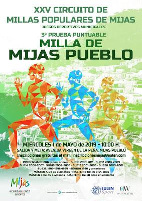 XXV Circuito de Millas Populares de Mijas (Mijas Pueblo)