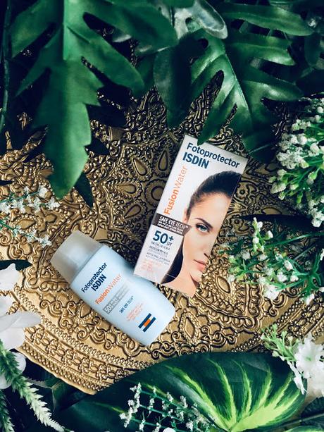 Fotoprotector Fusion Water de Isdin SPF50
