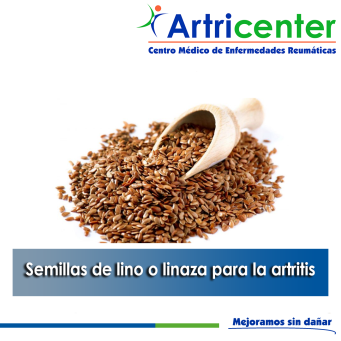 Artricenter:  Semillas de lino o linaza para la artritis