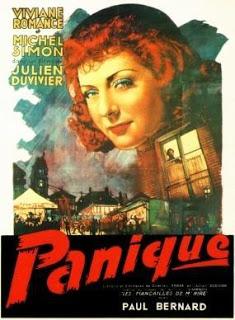 PANIQUE (PÁNICO) (Francia, 1946) Intriga, Policiaco