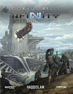 Suplementos de Haqqislam y Ariadna para Infinity RPG, en fisico