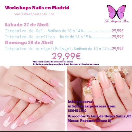 Curso de acrilico, gel, acrigel y polygel en Madrid
