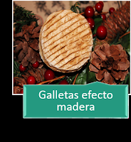  GALLETAS EFECTO MADERA