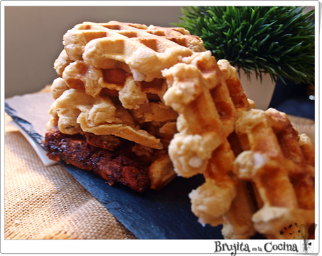 Gofres de Lieja rellenos