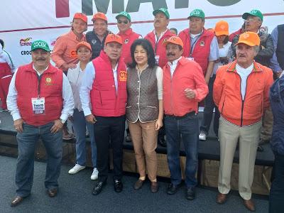 ES LA UNIDAD DE LA CLASE TRABAJADORA LA QUE FORTALECE LA COMPETITIVIDAD Y PRODUCTIVIDAD EN EDOMÉX