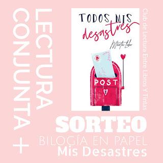 Lectura Conjunta + Sorteo: Todos Mis Desastres de Marta Lobo