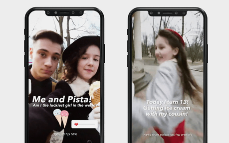 La historia de una niña víctima del Holocausto cobra vida en Instagram Stories