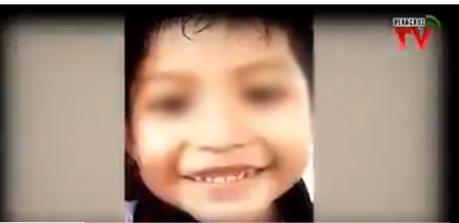 Un hombre asesinó a su hijo en el jardín y luego se suicidó por venganza contra su esposa “Lazarito”, la víctima mortal, cursaba el tercer grado de kínder (Foto: Veracruz TV)