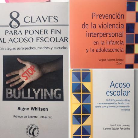 Acoso escolar, 3 manuales para padres y profesionales