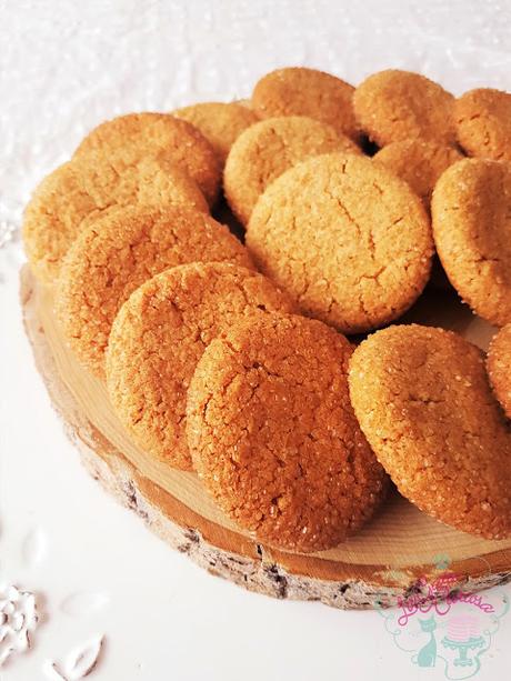 GALLETAS DE JENGIBRE Y MIEL DE AZAHAR