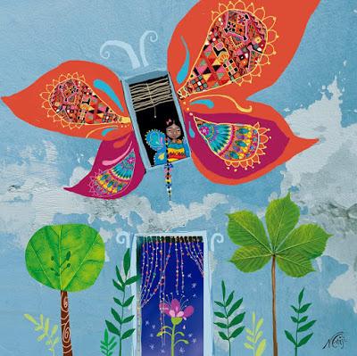 UNA CASA DE MARIPOSA.