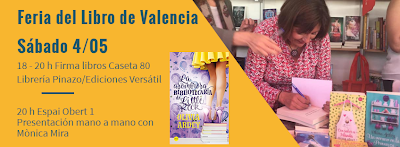 Firmas sábado 4 mayo Feria del Libro de Valencia