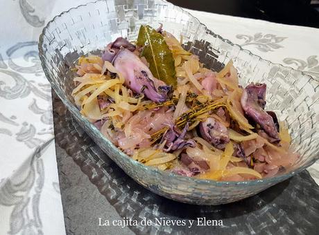 Chipirones en escabeche Chipirones en escabeche