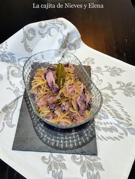 Chipirones en escabeche Chipirones en escabeche