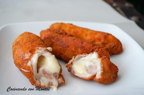 Rollitos de lomo rellenos de queso