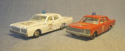 Autos de policía y bomberos de Matchbox