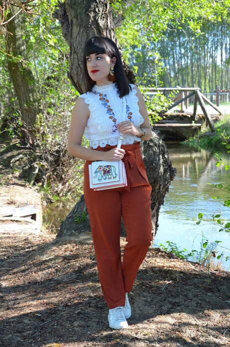 Pantalón popelín