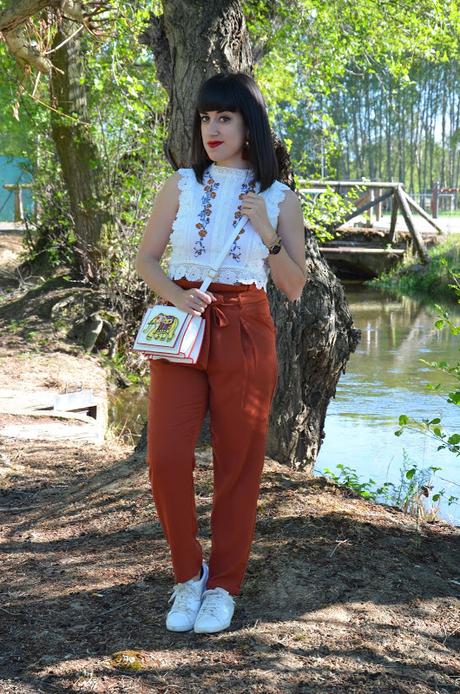 Pantalón popelín