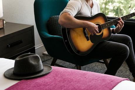Hotel-Preston-guitar-Nashville ▷ Amantes de la música: 8 hoteles que rockean
