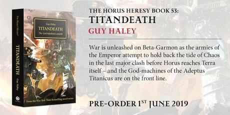 Pre-pedidos para los próximos meses desde Black Library