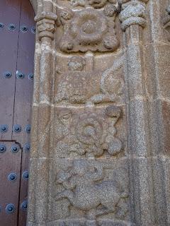 Imagen del mes: Portada gótico-plateresca de la Parroquia de San Bartolomé, en Feria