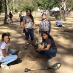 Ciudadanos reforestaron el Parque de Morales