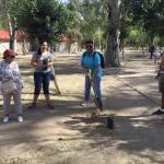 Ciudadanos reforestaron el Parque de Morales