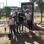 Ciudadanos reforestaron el Parque de Morales