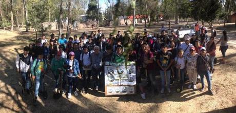 Ciudadanos reforestaron el Parque de Morales