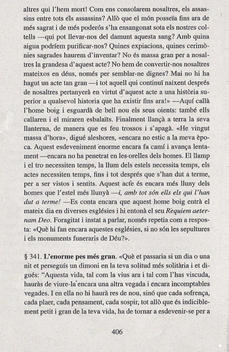 FRAGMENTS DE NIETZSCHE A LA GAIA CIÈNCIA