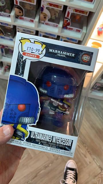 Precio de un Funko Pop de W40K en libras (Curiosidades)
