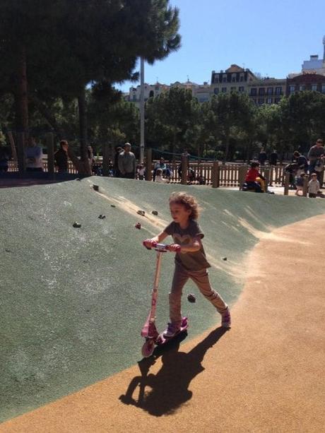 Joan Miro, El parque de la tirolina