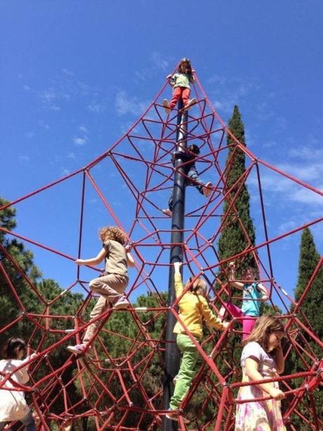 Joan Miro, El parque de la tirolina