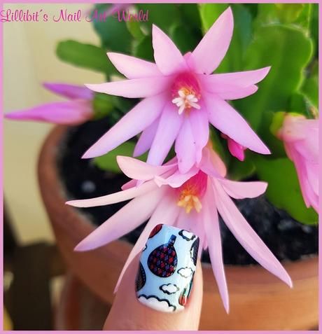 Air. Manicura para la colaboración Elements in Astrology