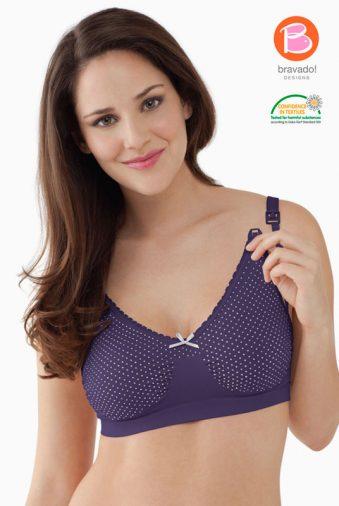 Pechos gigantes para normalizar la lactancia materna en lugares públicos Sujetador lactancia Confetti Bravado