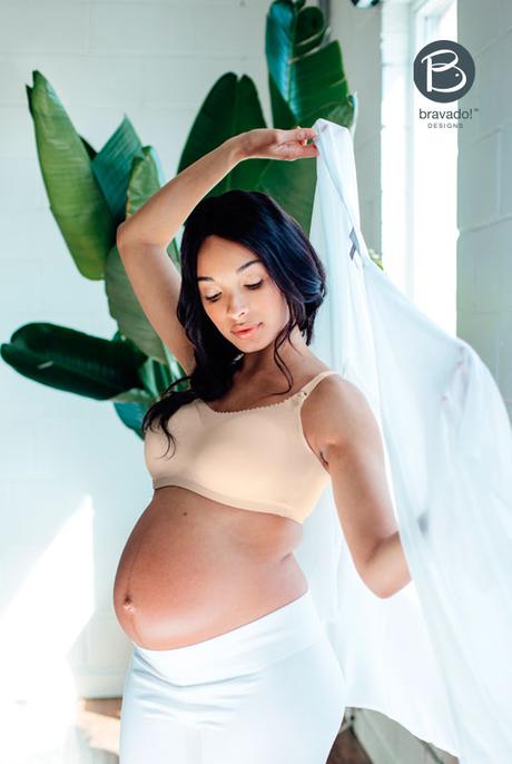 Sujetador invisible lactancia Bravado. Con relleno extraíble y espalda multiposición