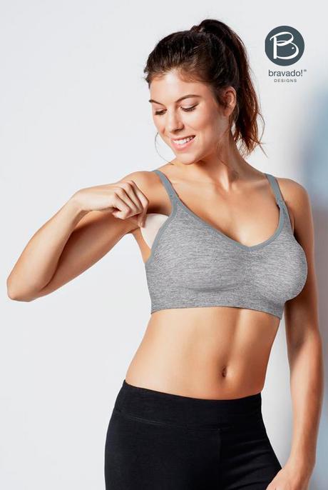 Pechos gigantes para normalizar la lactancia materna en lugares públicos SUJETADOR LACTANCIA BRAVADO YOGA SILK SEAMLESS