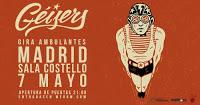 Concierto de Géisers en Costello Club