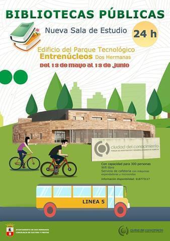 Entrenúcleos albergará una Sala de Estudio con capacidad para 300 personas