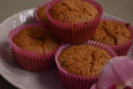 Muffins Veganos de Calabacín y Zanahoria