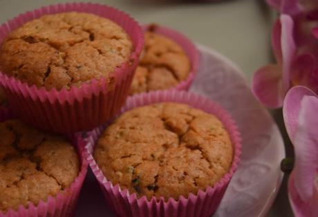 Muffins Veganos de Calabacín y Zanahoria