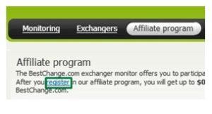 Bestchange: La Exchanger con la cual ganas dinero, programa de afiliados